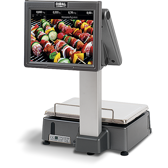 Cantar PC Dibal - CS-2255 DOUBLE BODY 15''+15'' [2]