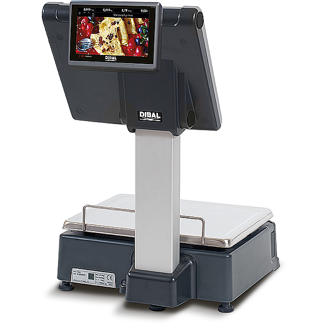 Cantar PC Dibal - CS-2255 DOUBLE BODY 15''+7'' [2]