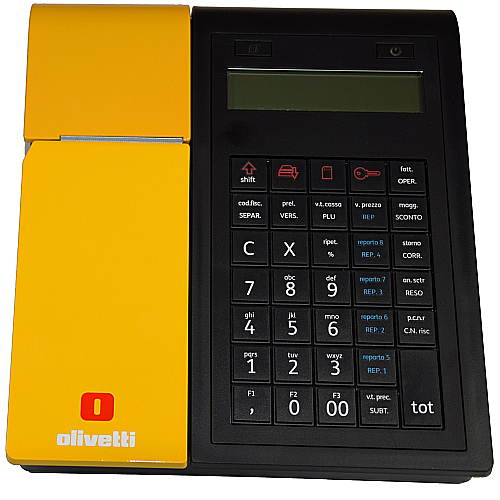 Capac colorat interschimbabil pentru casa de marcat FORM200 Olivetti [2]