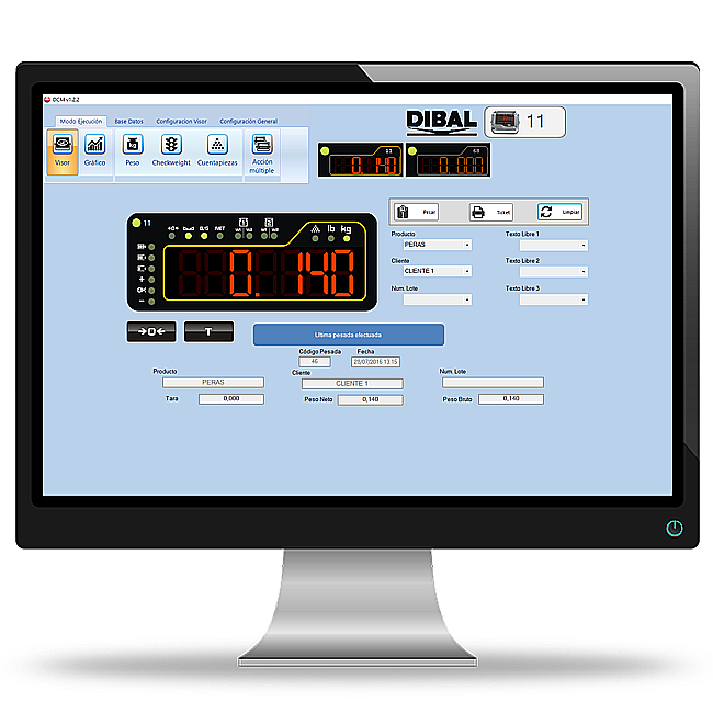 Software DCM pentru indicatoarele de cântărire DMI-600 [2]