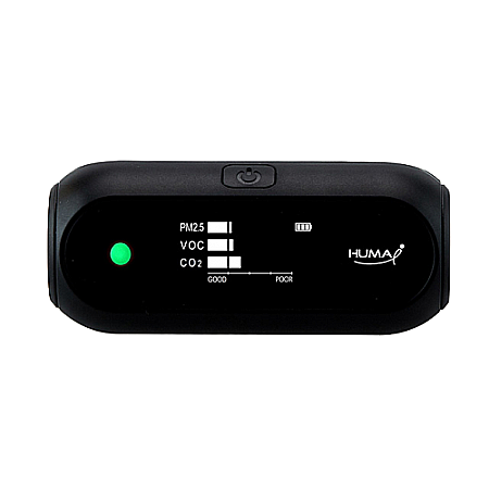 5 in 1 Monitor Portabil Masurare a Calitatii Aerului pentru CO2, VOC, Particule Praf, Temperatura si Umiditate Huma-i BLACK [Hl-150] [4]