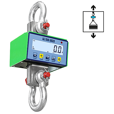 Cantare Carlig - COMBO: Cantar carling suspendat MCWN Seria Ninja 300 KG + Indicator si transmitator