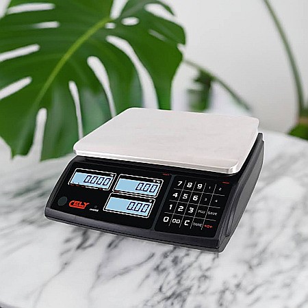 Cantare electronice pentru Magazine - CANTAR COMERCIAL CELY PI100 FARA BRAT 15/30 KG