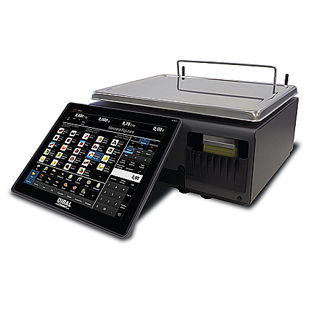 Cantare PC - Cantar PC Dibal - CS-1200 FLAT 12"+7", imprimanta 2"