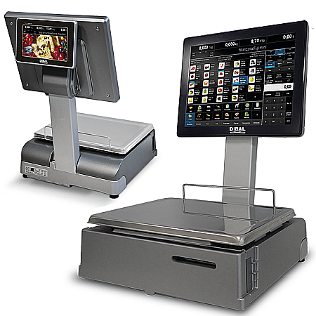 Cantar PC Dibal - CS-1200 DOUBLE BODY 15"+7 " [1]