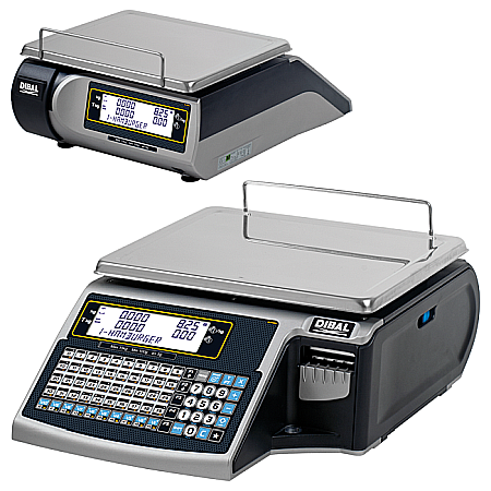 Cantare electronice cu eticheta - Cantar comercial cu eticheta Dibal MISTRAL M525 6/15 Kg - fara brat