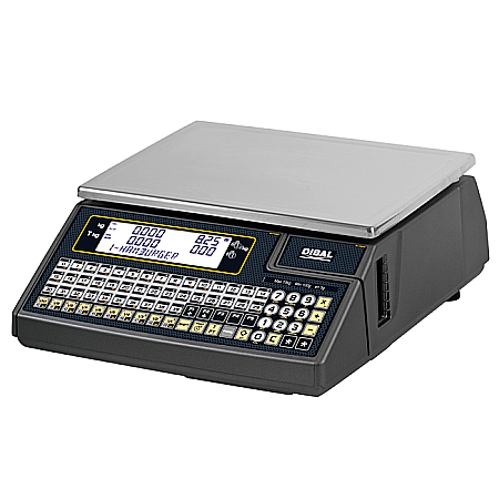 Cantare electronice cu eticheta - Cantar comercial cu eticheta Dibal WIND 015 6/15 Kg fara brat