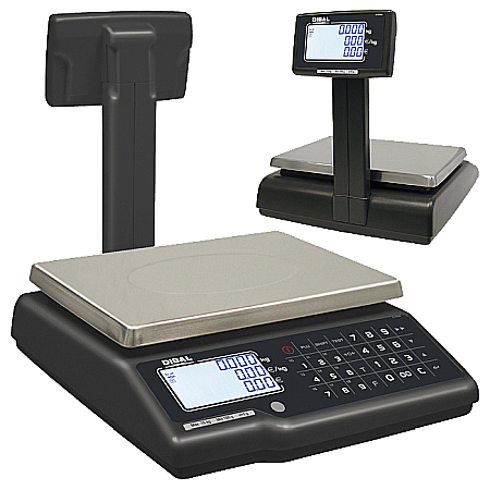 Cantare electronice pentru Magazine - Cantar comercial Dibal G425 6/15 Kg