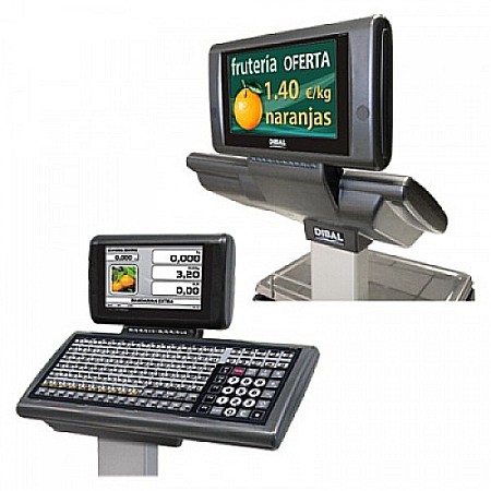 Cantare electronice cu eticheta - Cantar cu Imprimanta Etichete Seria 500 - STAR-545 Double Body