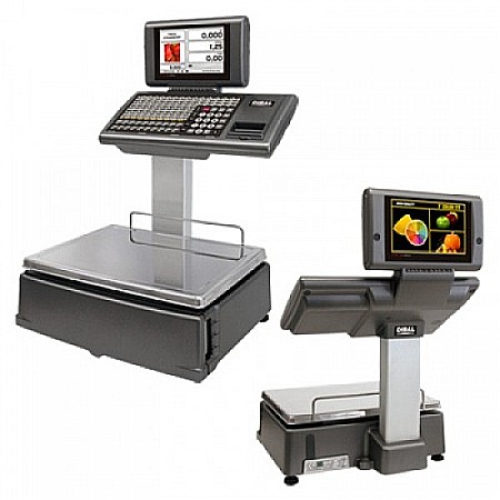 Cantare electronice cu eticheta - Cantar cu Imprimanta Etichete Seria 500 - STAR-547 Color, cu 2 imprimante