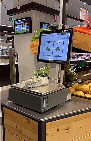 Cantar PC  cu recunoastere produs si inteligenta artificiala CS-2200 DIBAL [3]