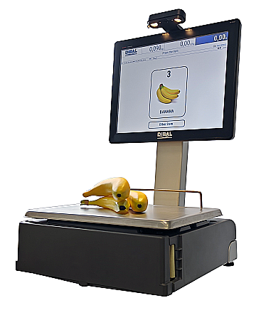 Cantare PC - Cantar PC  cu recunoastere produs si inteligenta artificiala CS-2200 DIBAL