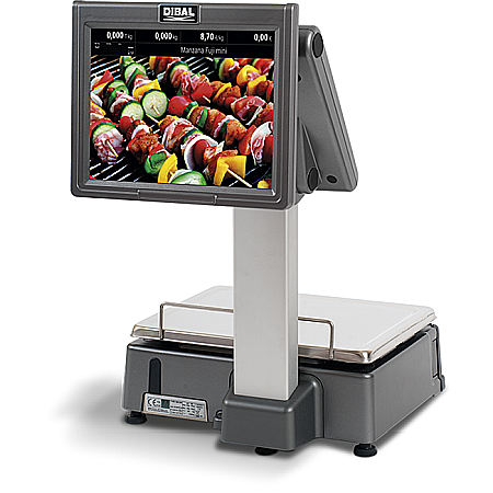 Cantar PC Dibal - CS-2255 DOUBLE BODY 15''+15'' [1]