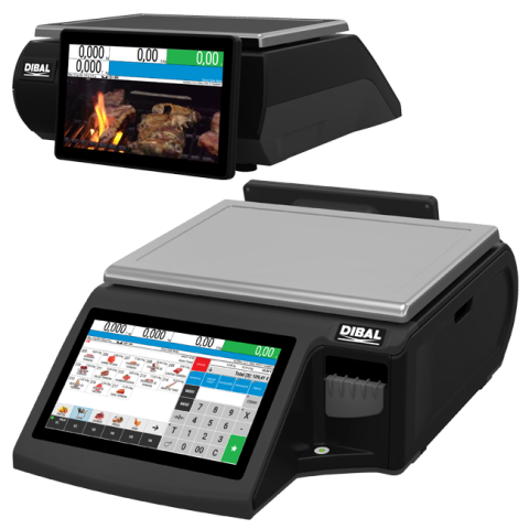 Cantare PC - Cantar PC DIBAL Serial DX-5100 fara brat, 6/15 kg, 10+10