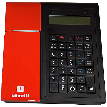 Capac colorat interschimbabil pentru casa de marcat FORM200 Olivetti [3]