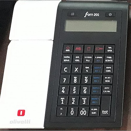 Capac colorat interschimbabil pentru casa de marcat FORM200 Olivetti [5]