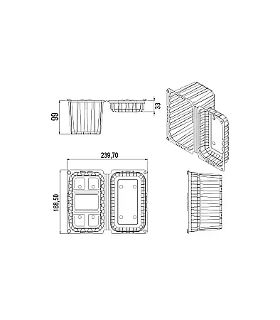 Caserole Legume / Fructe L 016 – 1000 CC [1]