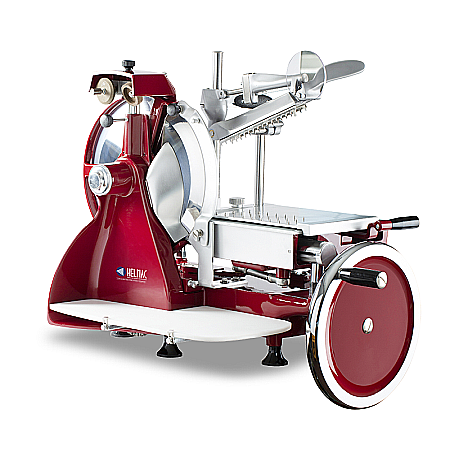 Feliatoare carne, mezeluri si branzeturi - Feliator manual carne si mezeluri FTA 300 LUXURY, diametru 300MM - HELMAC