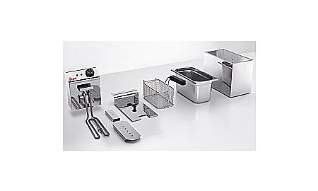 Friteuză electrică fast-food dublă Eldorado 5x2, 190°C, 3.2+3.2Litri, 5.4kW, Sirman [4]