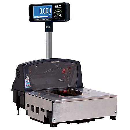 Cantare electronice conectare POS - Cantar Dibal incorporabil KS-400 M,6/15 kg, 2 displays