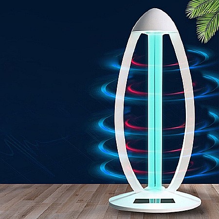 Lampa dezinfectanta dubla sterilizare UVC si Ozon pentru spatii, 38W, telecomanda [3]