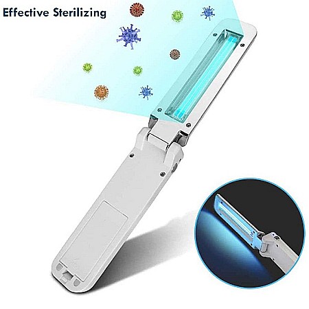 SANATATE & INGRIJIRE - Lampa UVC bactericida, portabila, pliabila, pentru sterilizare, 3W