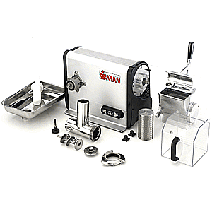 Masina tocat carne & razatoare TCG22 Dakota 120kg/h, 0.75 kW (230V) / 1.1kW (400V), ON/OFF + REVERSE, Sirman [1]