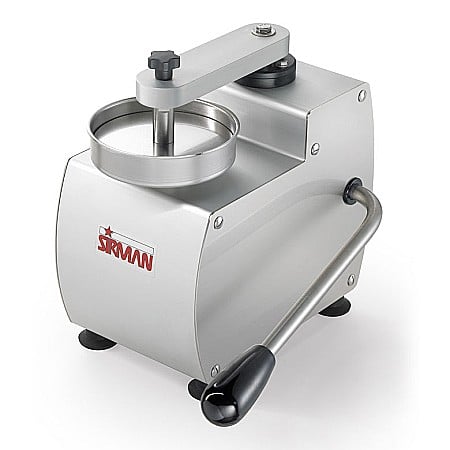 Prese hamburger - Presă hamburgeri MULTIPATTY, Ø130mm, din inox și aluminiu anodizat, Sirman Italia