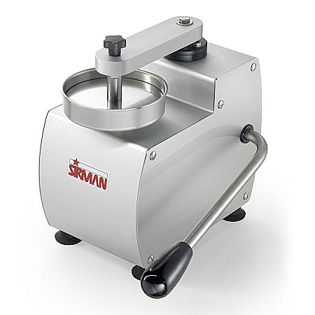 Prese hamburger - Presă hamburgeri MULTIPATTY, Ø150mm, din inox și aluminiu anodizat, Sirman Italia