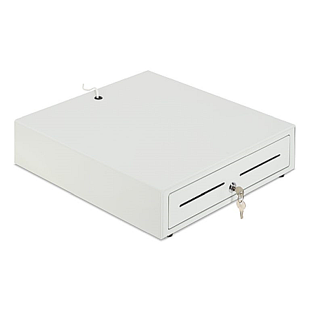 Sertare pentru bani - Sertar de bani metalic LARGE Z410-5, alb