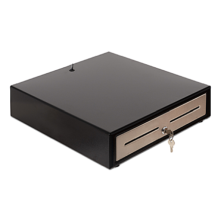 Sertare pentru bani - Sertar de bani metalic Z410-XP, cu panou frontal din inox