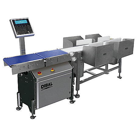 INDUSTRIALE - Sistem automat de cantarire si clasificare dupa greutate GW-4500 DIBAL pentru liniile de productie