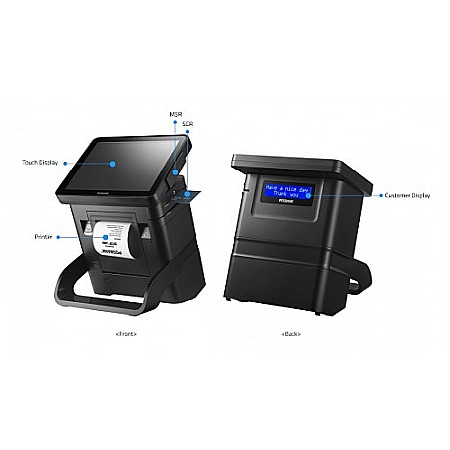 Sistem POS All-in-One, POSBANK, DCR ™ A1, cu Android [3]