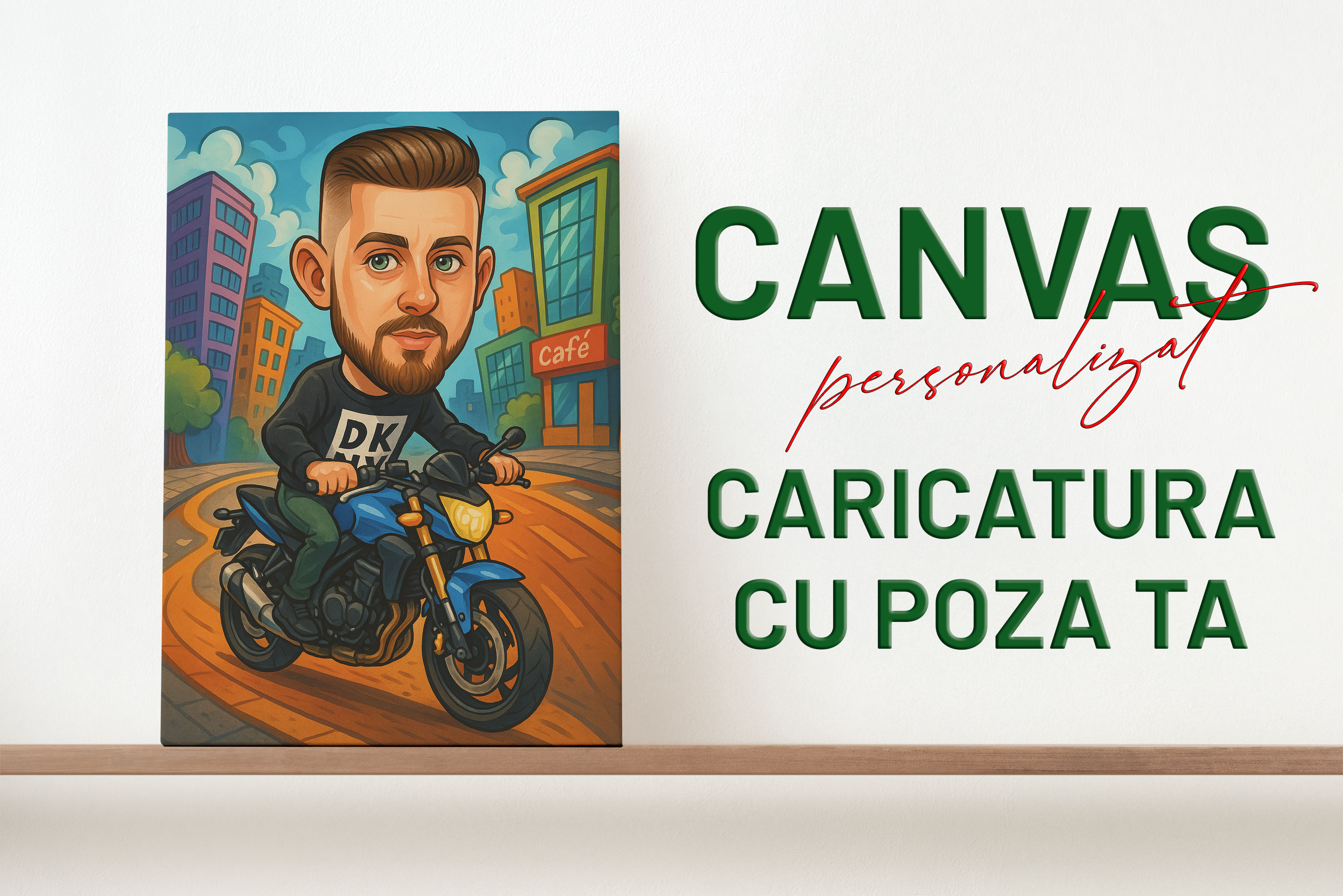 Canvas caricatura