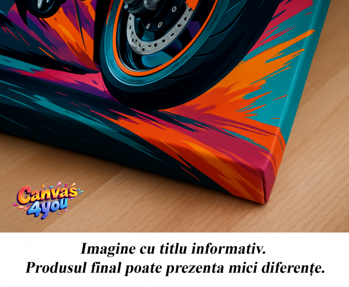 Tablou canvas microfon – explozie de culoare și energie muzicală [2]