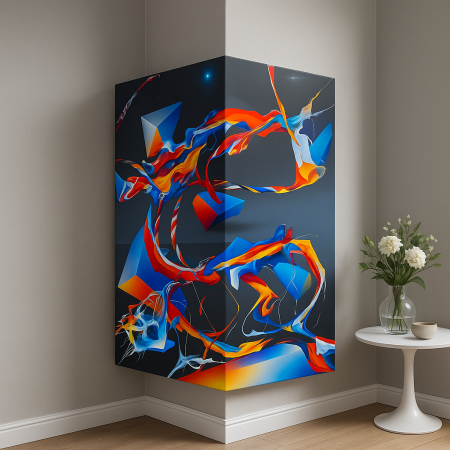 Canvas pe colt - Tablou canvas "Pe colt"