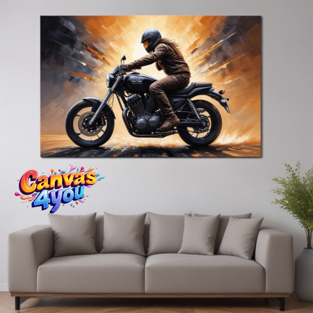 Motociclete - Tablou canvas „Spirit rebel”