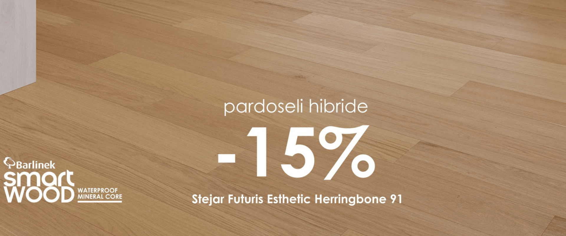 Promotie spc hibrid cu furnir natural  Stejar futuris