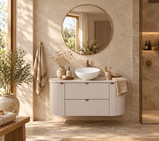 Mobilier de baie Gante Mia – ambient din catalogul producătorului