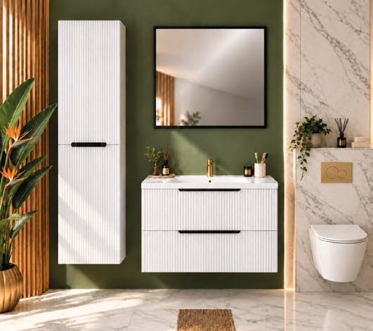 Mobilier de baie Gante Sydney – ambient din catalogul producătorului
