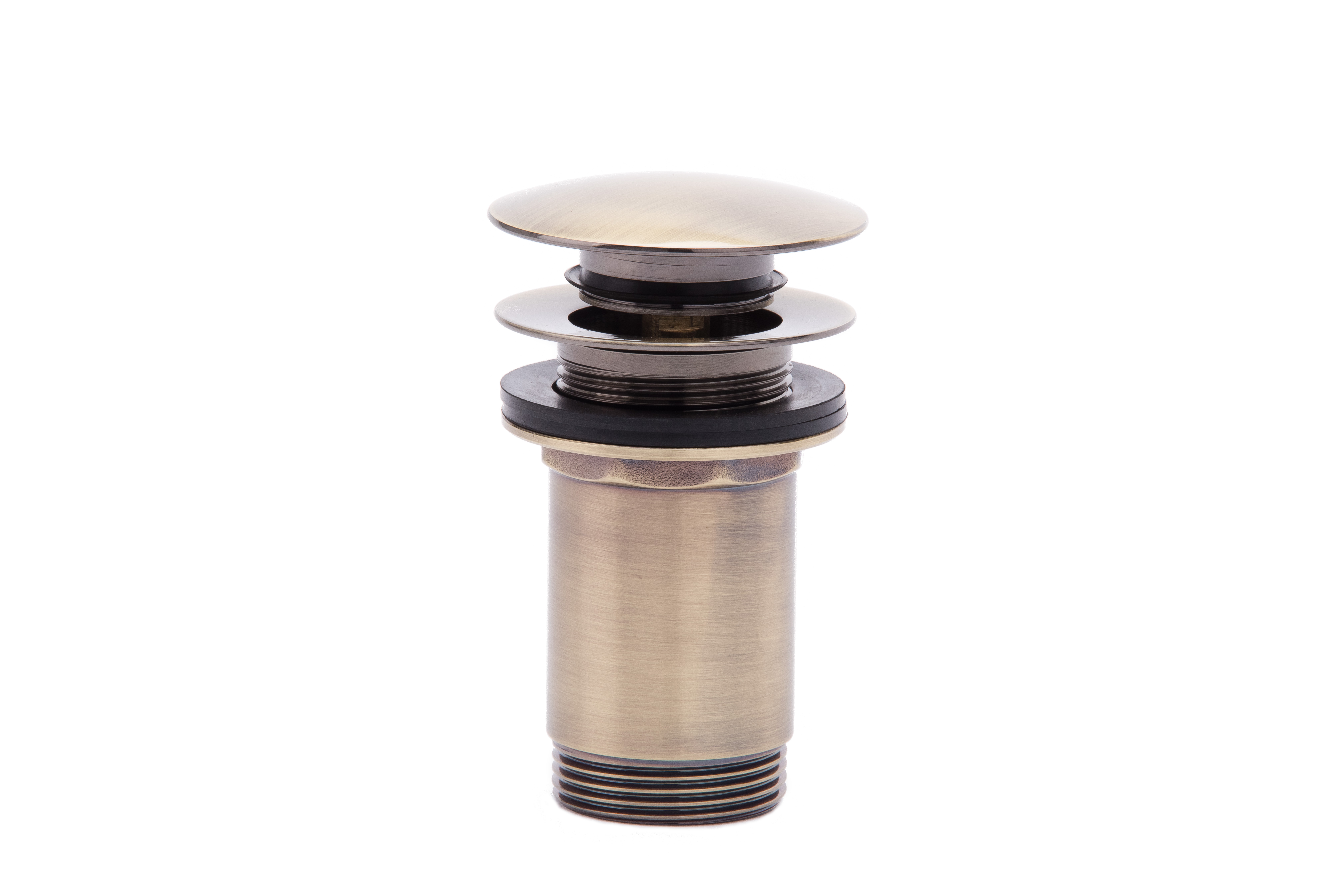 Ventile - Ventil lavoar click-clack Kleome cu preaplin, 1 1/4" alama, bronz