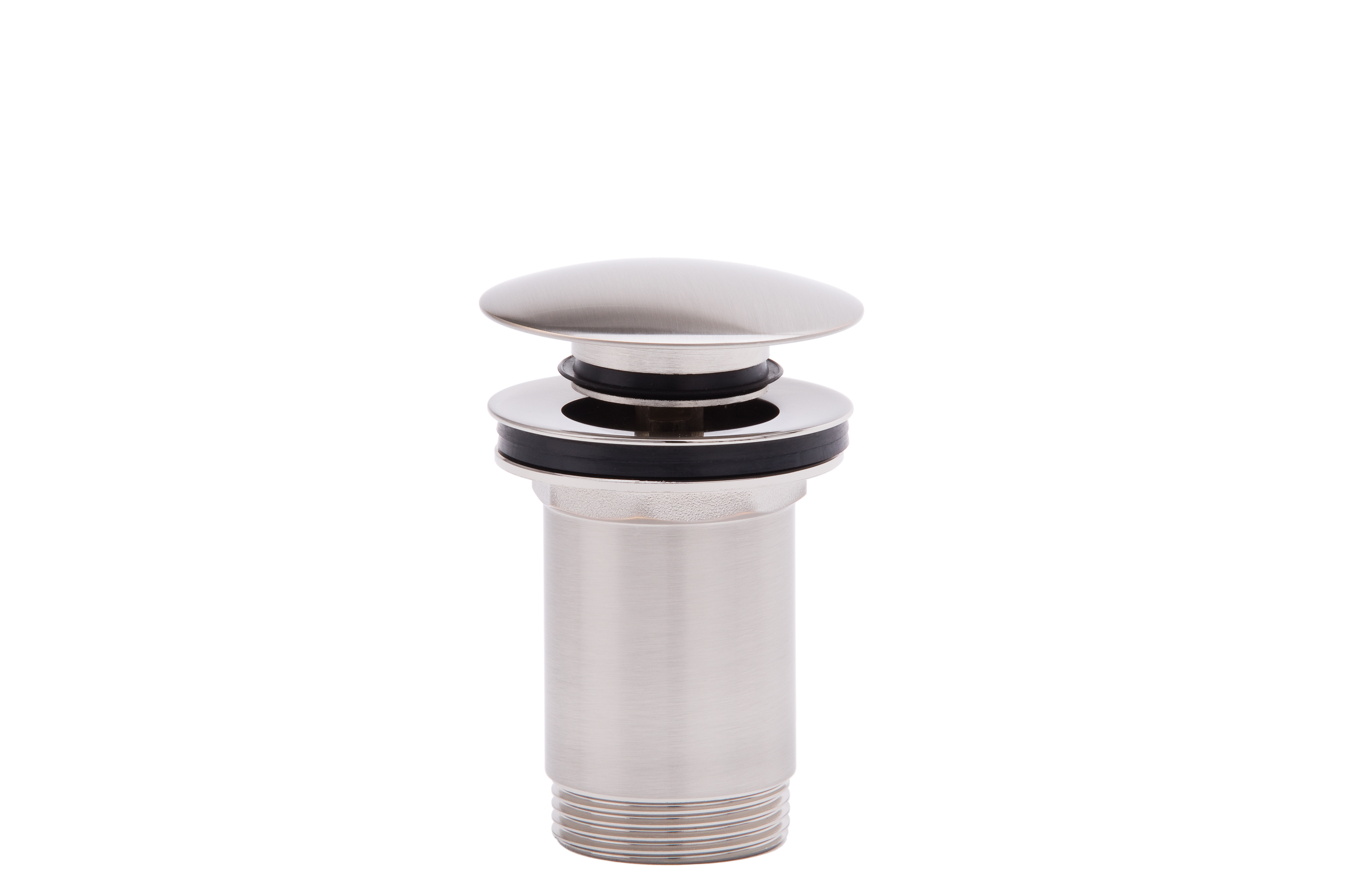 Ventile - Ventil lavoar click-clack Kleome cu preaplin, 1 1/4" alama, nichel periat