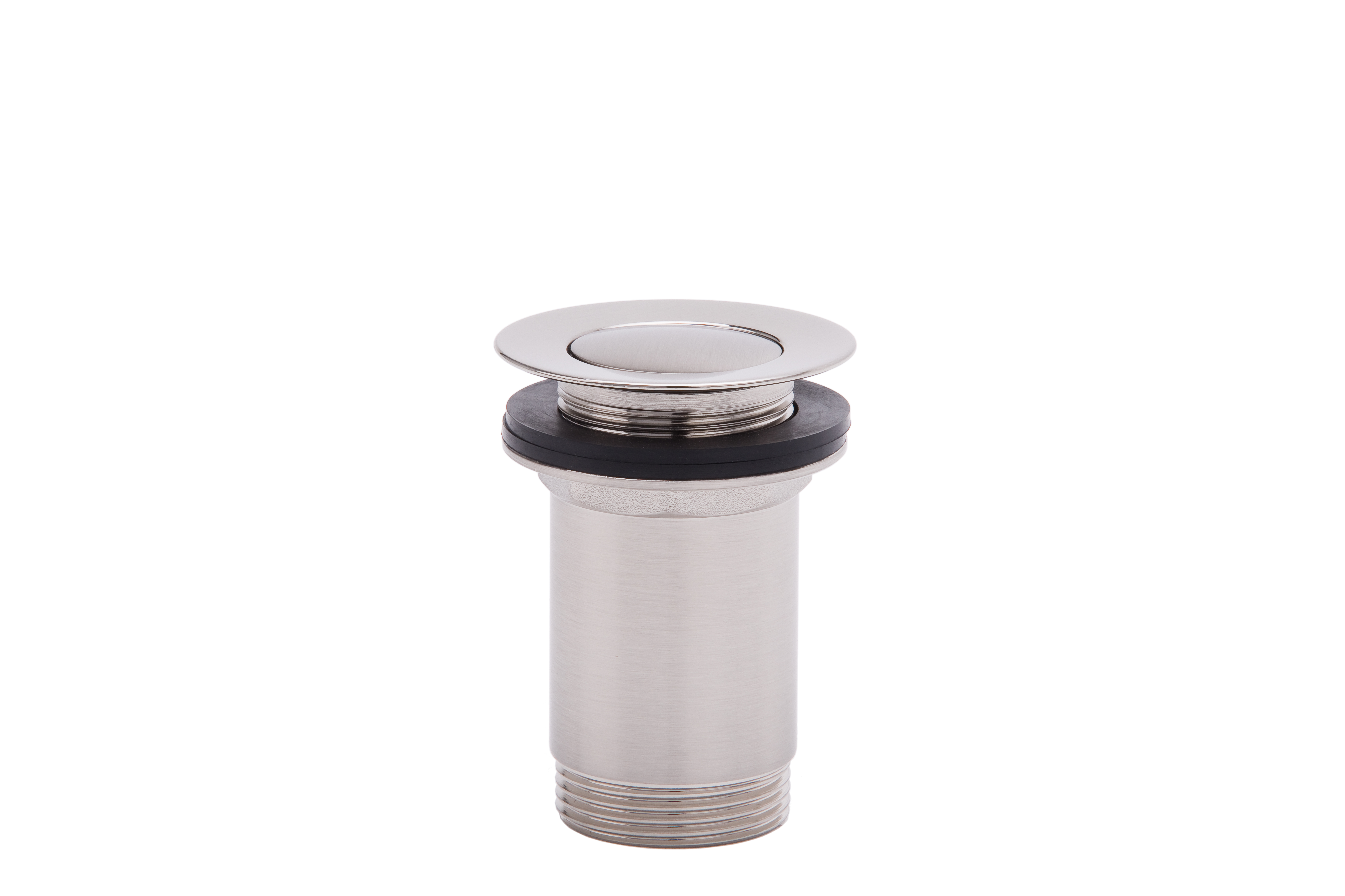 Ventile - Ventil lavoar click-clack Kleome cu preaplin, 1 1/4" alama, nichel periat