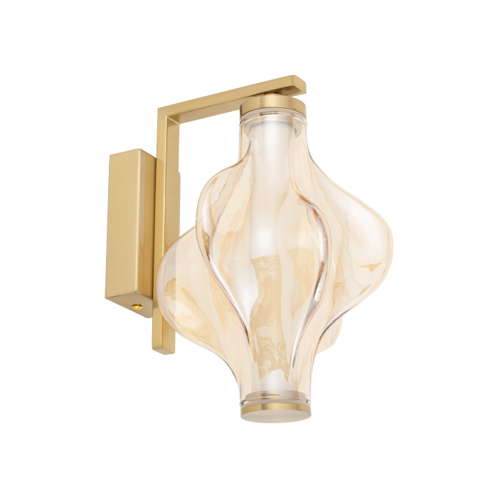 Aplică de Perete LED TK Lighting ELVA BRASS 8W – Kinkiet Modern Auriu Satinat cu Iluminare Liniară [2]