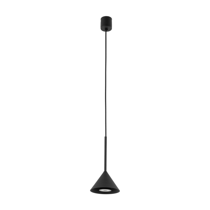 Lampă Suspendată TK Lighting CONO MINI BLACK 1xE14 – Pendul Modern Negru Mat cu Abajur Conic [3]