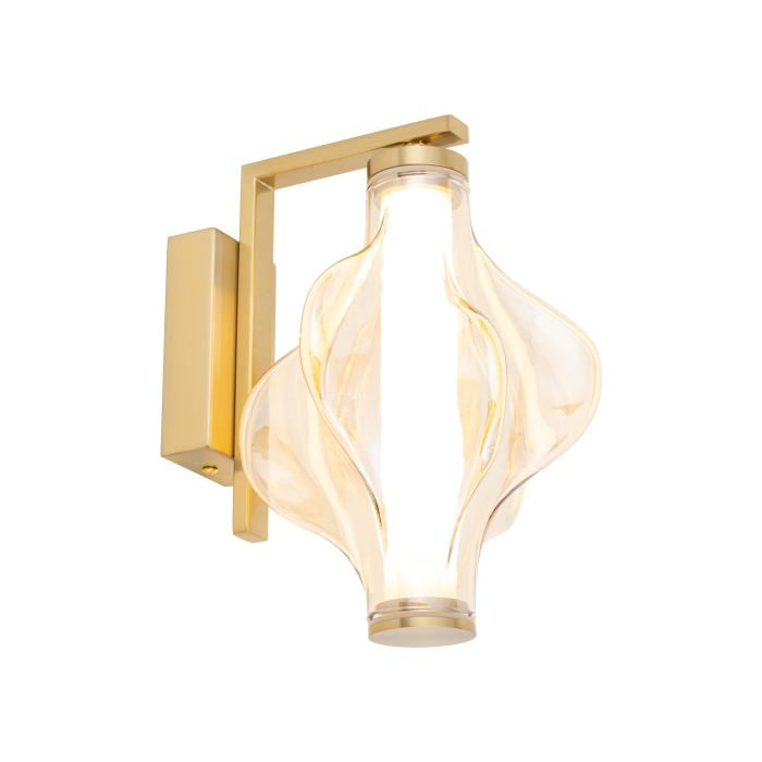 Aplică de Perete LED TK Lighting ELVA BRASS 8W – Kinkiet Modern Auriu Satinat cu Iluminare Liniară [3]