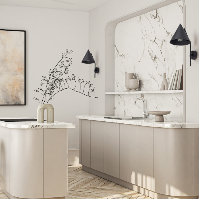 Aplică de Perete TK Lighting CONO BLACK 1xE14 – Kinkiet Modern cu Abajur Conic Negru Mat [3]