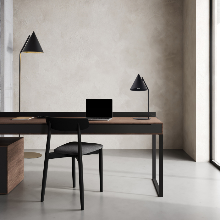 Lampă de Podea TK Lighting CONO BLACK 1xE14 – Lampadar Modern cu Abajur Conic Negru Mat [3]