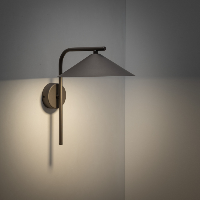 Aplica TK Lighting LUME S NEW BROWN 1xGX53 – Kinkiet Modern din Metal Maro Închis [1]