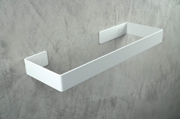 Agățătoare cu montare pe perete, pentru prosoape - 30 cm, Deante, Mokko,Alb [3]